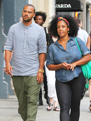 Jesse Williams and Aryn Drake-Lee June 2013