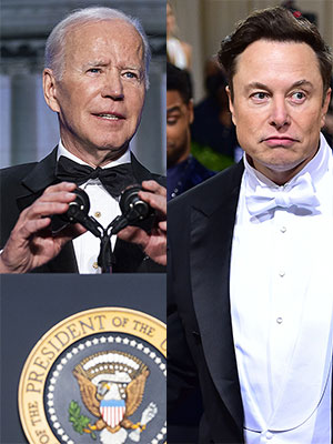 Joe Biden Elon Musk