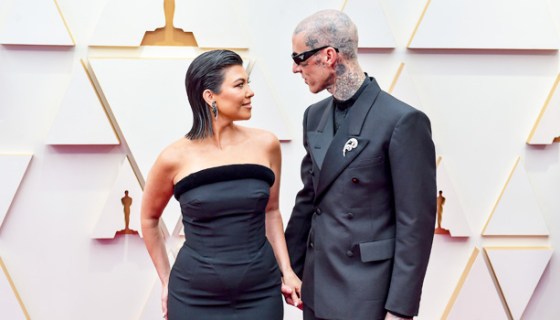 Kourtney Kardashian and Travis Barker