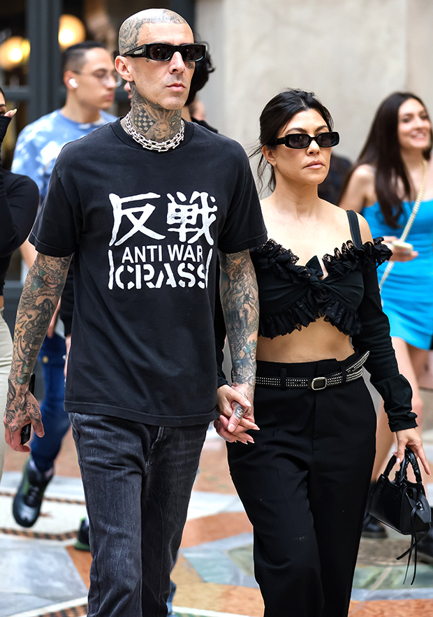 Kourtney Kardashian Travis Barker