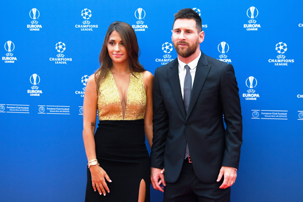 Lionel Messi Antoela Roccuzzo August 2019