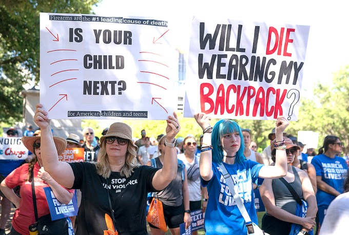 March For Our Lives Protests Against Gun Violence