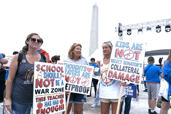 March For Our Lives Protests Against Gun Violence