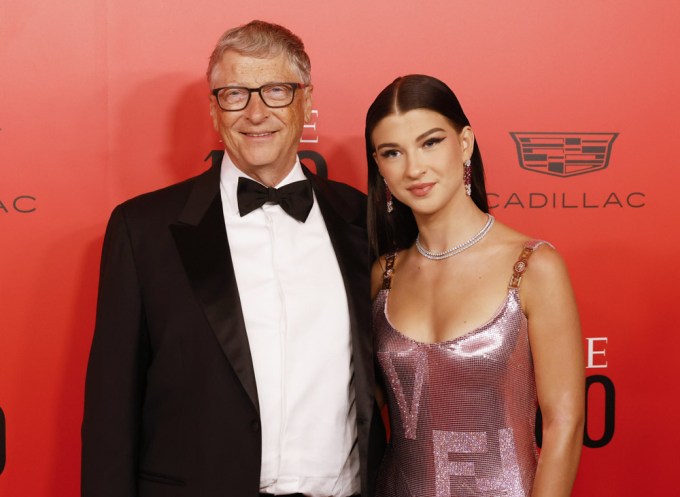 Bill Gates & Phoebe Gates at an event