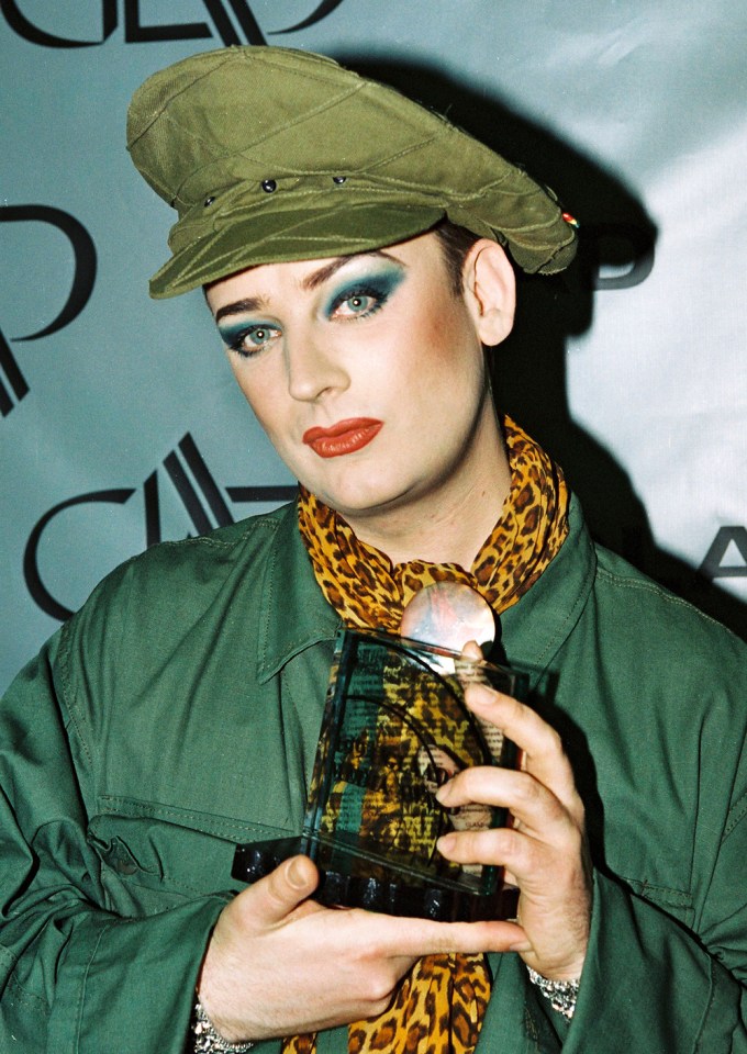 Boy George At The 1996 GLAAD Awards