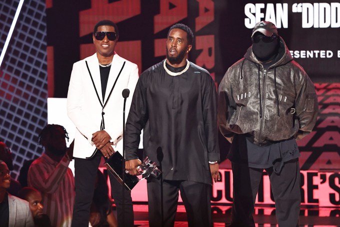 Kanye West & Babyface With Diddy