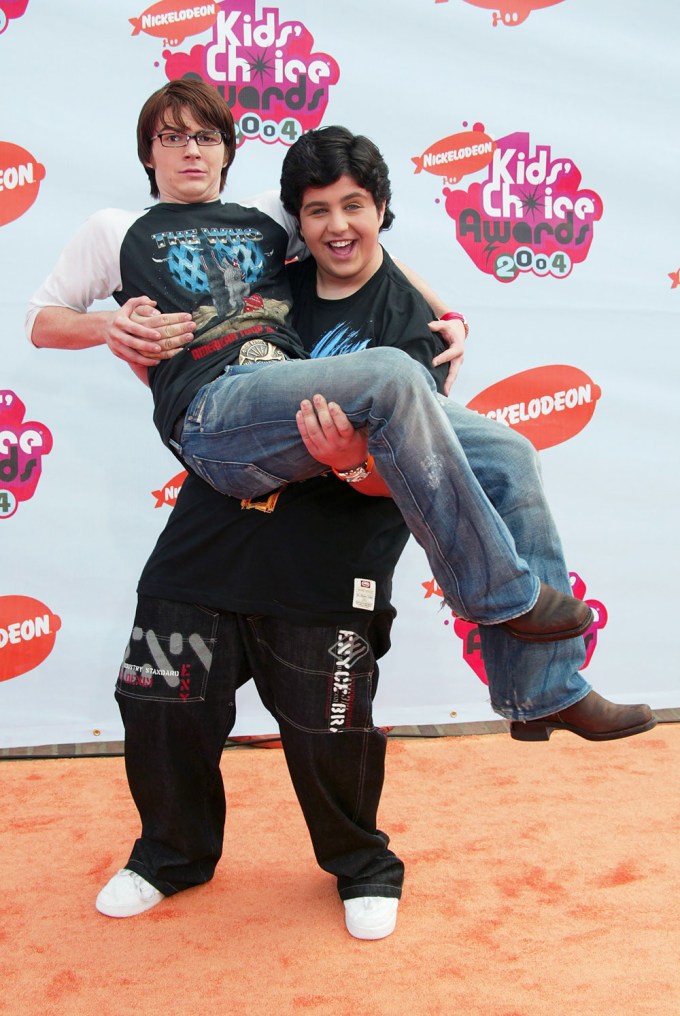 Drake & Josh At The 2004 Kids Choice Awards