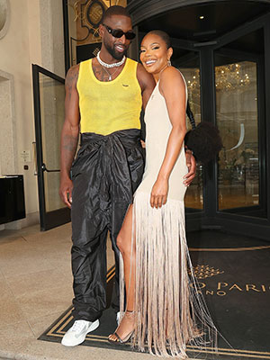 Dwyane Wade and Gabrielle Union