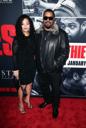 Ice Cube, Kimberly Woodruff
'Den of Thieves' film premiere, Arrivals, Los Angeles, USA - 17 Jan 2018