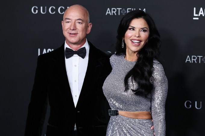 Jeff Bezos & Lauren Sanchez At The 2021 LACMA Art + Film Gala