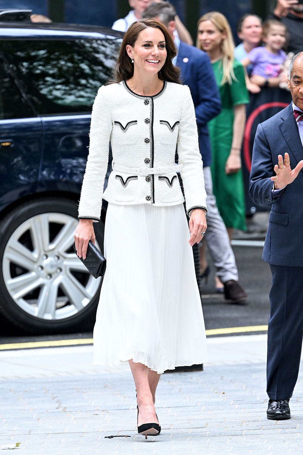 Catherine Princess of Wales
Catherine Princess of Wales reopens the National Portrait Gallery, London, UK - 20 Jun 2023
The Princess of Wales, Patron of the National Portrait Gallery, will reopen the Gallery on Tuesday 20th June, following an extensive, three-year refurbishment programme. The transformation of the National Portrait Gallery marks the biggest redevelopment project that the building has seen since 1896. The refurbishment programme has seen a comprehensive redisplay of the Collection in beautifully refurbished galleries, including more than 50 new acquisitions, and the restoration of the Grade I listed building. The Gallery will reopen to members of the public from Thursday 22nd June. On the Gallery's forecourt, The Princess will meet with Jamie Fobert, Project Architect, and award-winning artist Tracey Emin, who was commissioned to create an artwork for the Gallery's new doors, incorporating 45 carved brass panels, representing 'every woman, throughout time'.