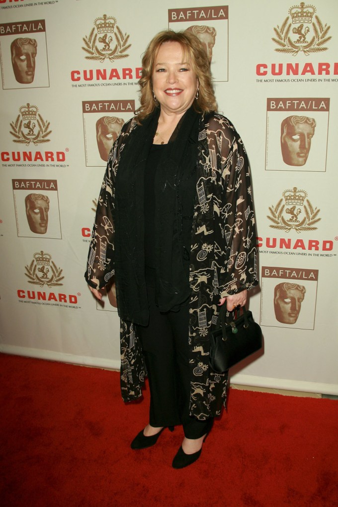 Kathy Bates At A 2007 BAFTA Event