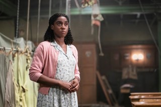 Roald Dahl’s Matilda the Musical. Lashana Lynch as Miss Honey in Roald Dahl’s Matilda the Musical. Cr. Dan Smith/Netflix © 2022