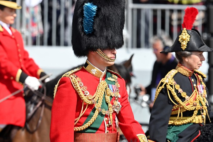 Prince William at Trooping the Colour 2022