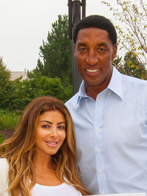 Larsa and Scottie Pippen