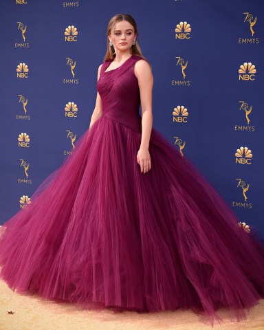 Joey King70th Primetime Emmy Awards, Arrivals, Los Angeles, USA - 17 Sep 2018WEARING ZAC POSEN