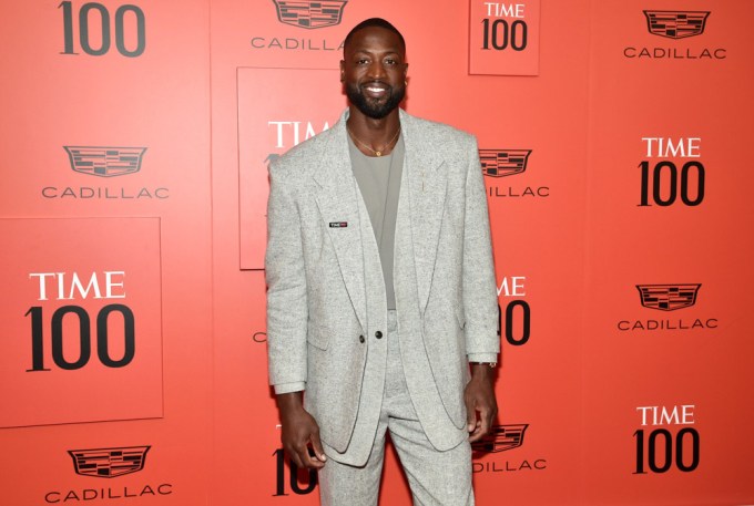 Dwyane Wade on the TIME100 Gala Red Carpet