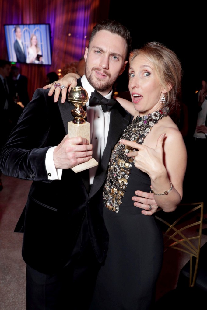 Aaron & Sam Taylor-Johnson In 2017