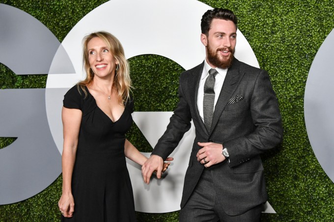 Aaron & Sam Taylor-Johnson In 2016