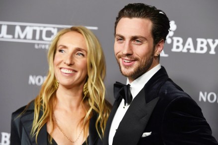 Sam Taylor-Johnson, Aaron Taylor-Johnson. Sam Taylor-Johnson and Aaron Taylor-Johnson attend the 2018 Baby2Baby Gala on in Culver City, Calif
2018 Baby2Baby Gala Honoring Amy Adams, Culver City, USA - 10 Nov 2018