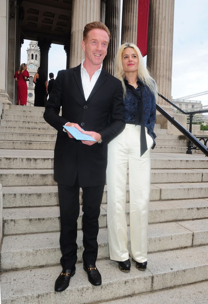 Damian Lewis -& Alison Mosshart At National Portrait Gallery