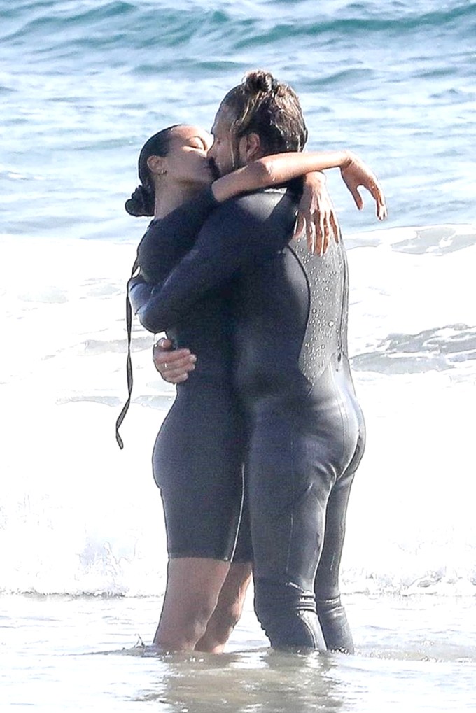 Zoe Saldana & Marco Perego