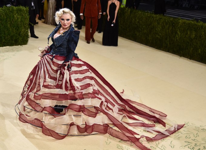 Debbie Harry At The 2021 Met Gala