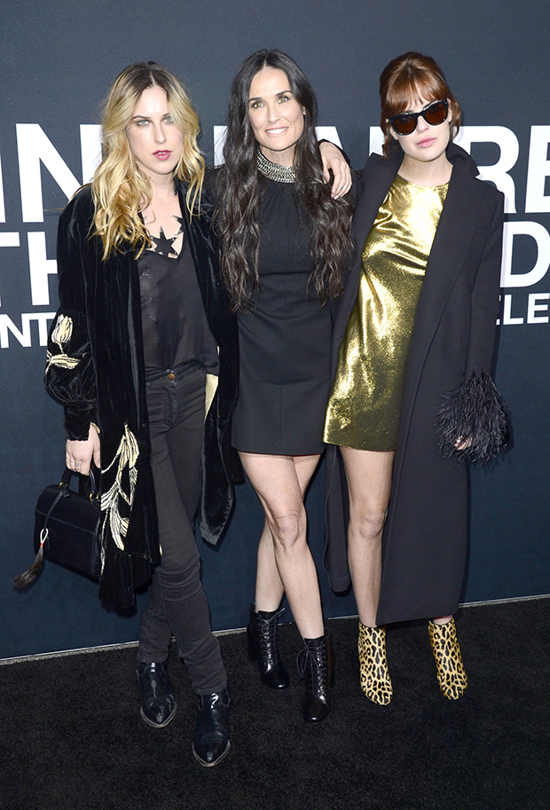 Demi Moore and daughters