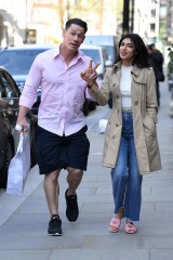 John Cena & Shay Shariatzadeh enjoy a stroll in London's Mayfair. 03 May 2023 Pictured: John Cena & Shay Shariatzadeh. Photo credit: Raw Image LTD/MEGA TheMegaAgency.com +1 888 505 6342 (Mega Agency TagID: MEGA976453_005.jpg) [Photo via Mega Agency]