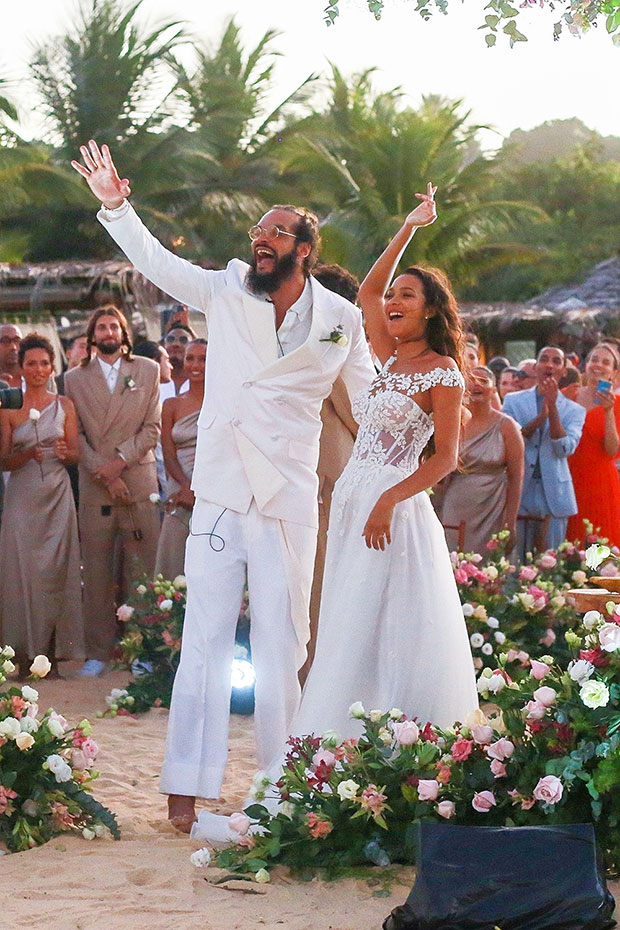 Lais Ribeiro and Joakim Noah