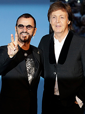 Ringo Starr and Paul McCartney
