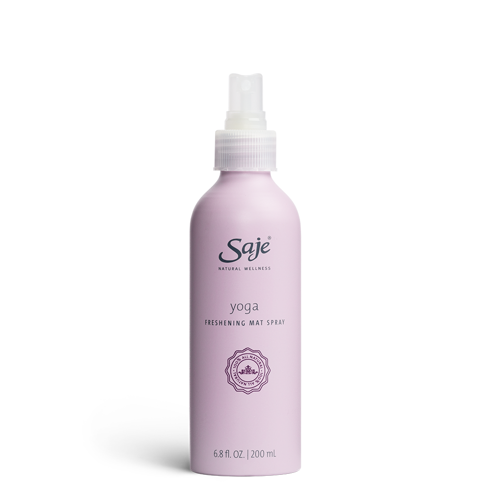 yoga mat spray