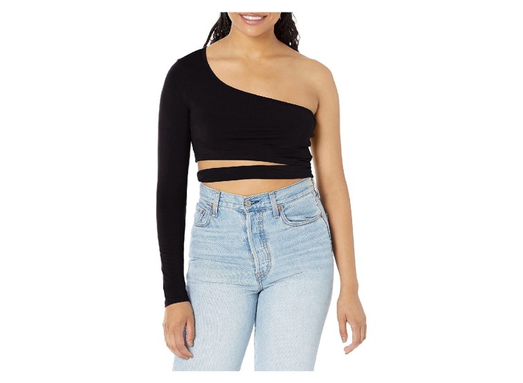 one shoulder crop top reviews