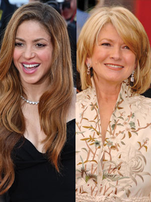 Shakira, Martha Stewart