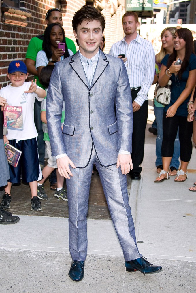 Daniel Radcliffe At A 2009 Episode Of ‘The Late Show with David Letterman’