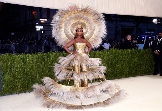 Iman At The 2021 Met Gala