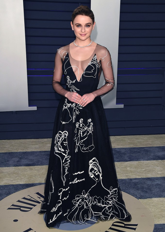 Joey King at 2019 Vanity Fair Oscars Party