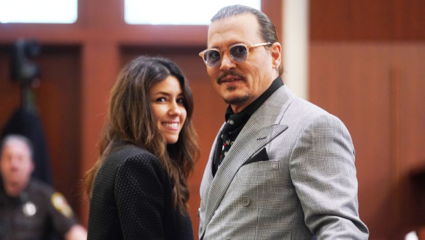 Johnny Depp and Camille Vasquez