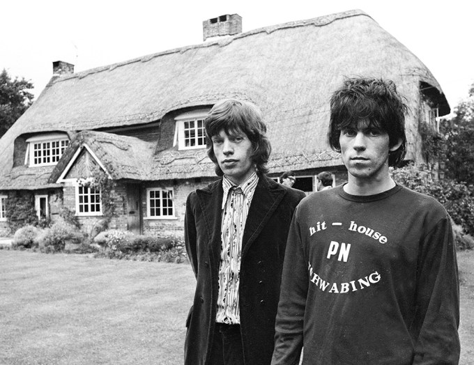 Keith Richards & Mick Jagger In Sussex