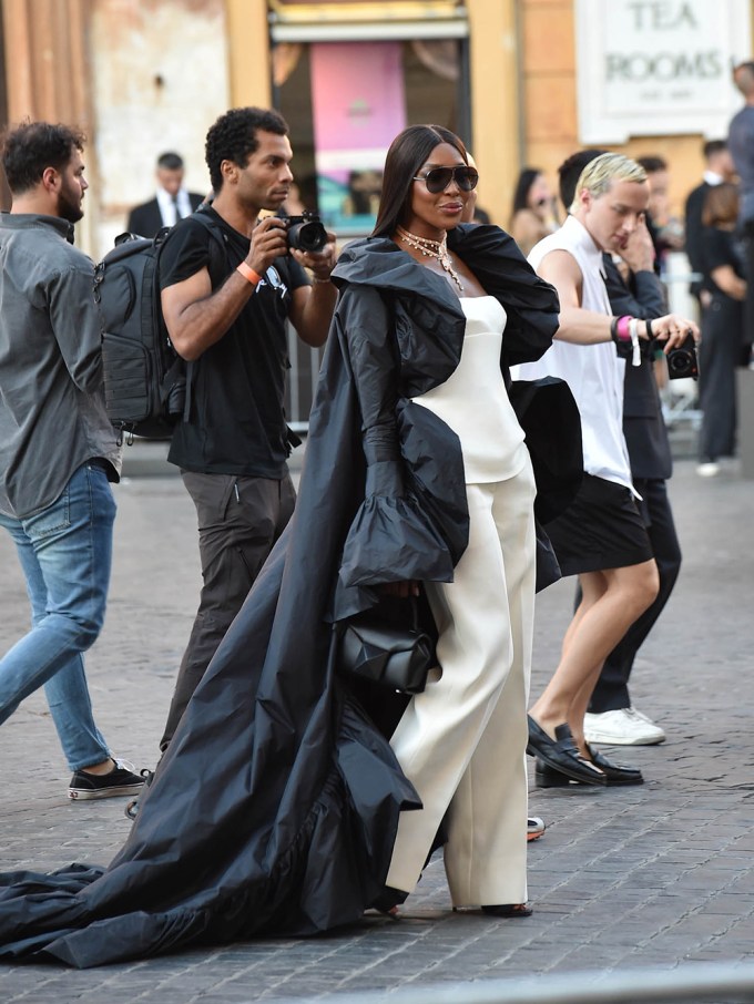 Naomi Campbell At Valentino