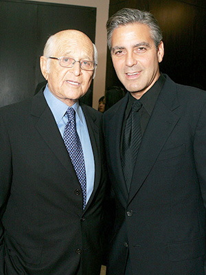 norman lear, george clooney