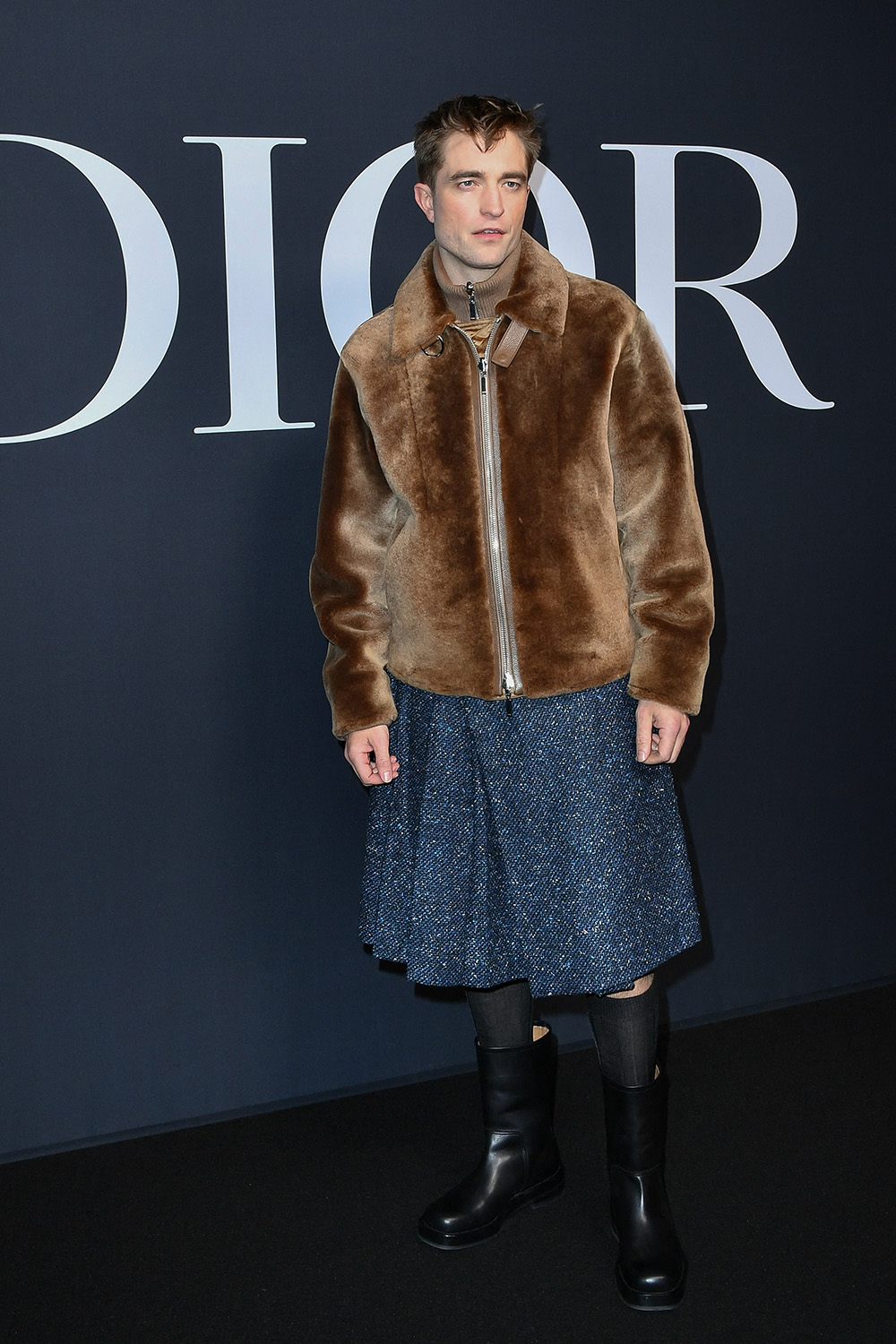 Robert Pattinson attends the Dior Homme Menswear Fall-Winter 2023-2024 show as part of Paris Fashion Week on January 20, 2023 in Paris, France. 20 Jan 2023 Pictured: Robert Pattinson. Photo credit: KCS Presse / MEGA TheMegaAgency.com +1 888 505 6342 (Mega Agency TagID: MEGA934599_005.jpg) [Photo via Mega Agency]