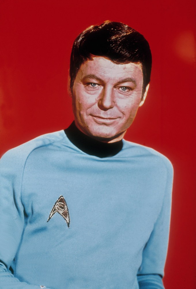 Deforest Kelley as Leonard McCoy