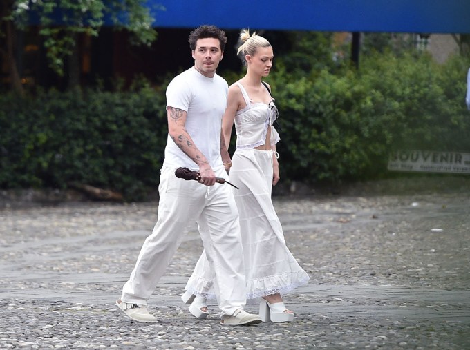 Brooklyn Beckham & Nicola Peltz Honeymoon In Portofino