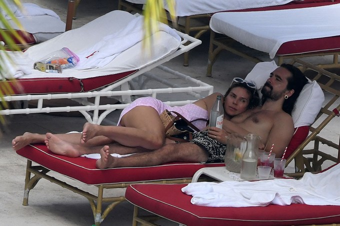 Heidi Klum & Tom Kaulitz In Miami