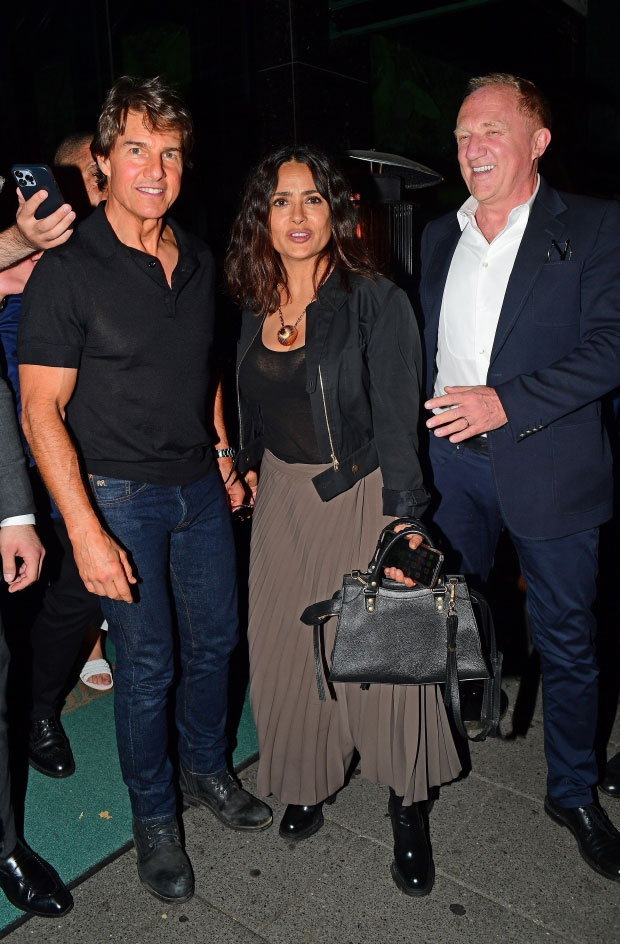 Tom Cruise, Salma Hayek, Henri Pinault