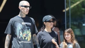 Kourtney Kardashian, Travis Barker, Penelope Disick