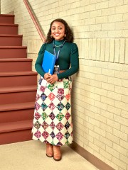 ABBOTT ELEMENTARY - ABC's "Abbott Elementary" stars Quinta Brunson as Janine. (ABC/Pamela Littky)