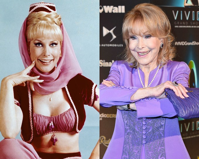 Barbara Eden: Then & Now