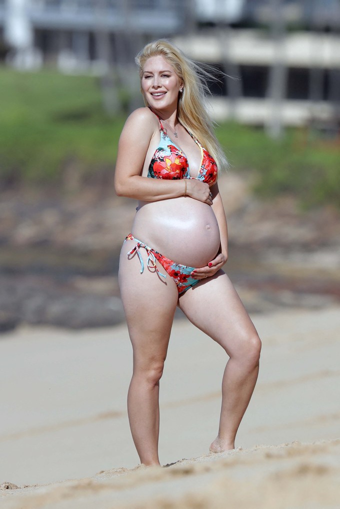 Heidi Montag On The Beach